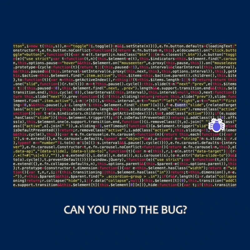 Programmierer, Coder, Bugs, Debugging