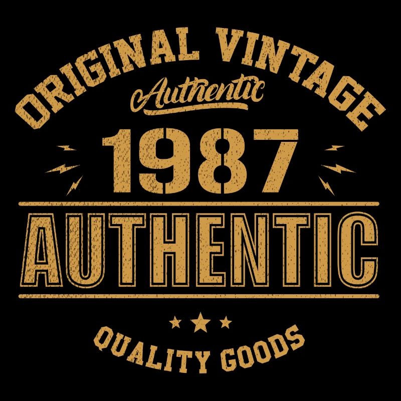 Authentisches 1987 Original 1987 Geburtstagsgeschenk