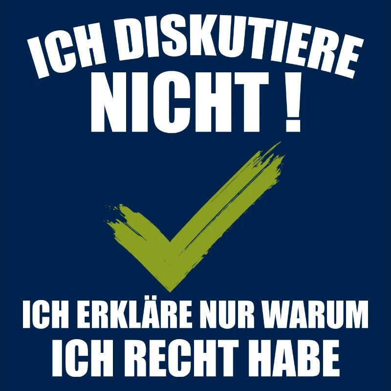 Ich Diskutiere Nicht