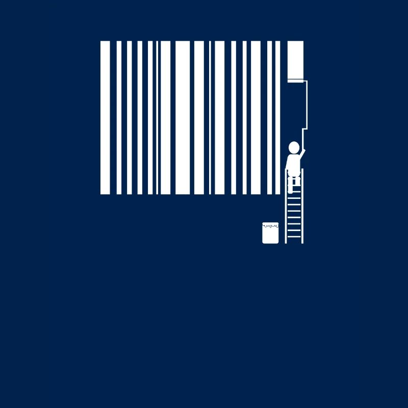 Painter and Varnisher Profession Barcode - Gift