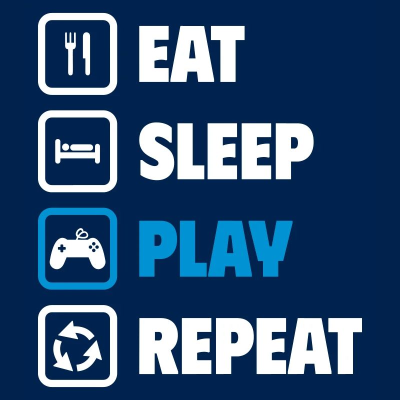 Manger, dormir, jouer, répéter