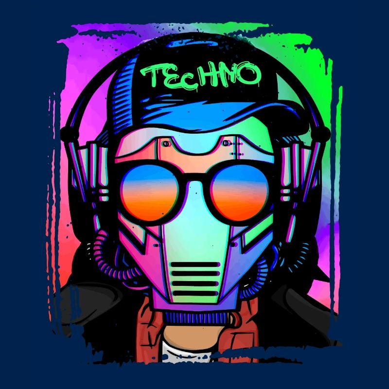 Psychedelic / Techno / Minimal Head Design