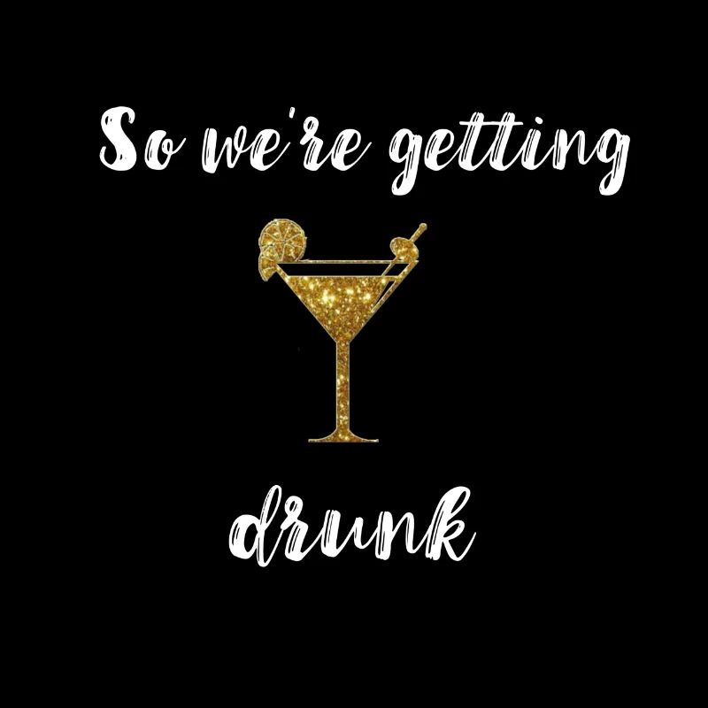we are getting drunk in white