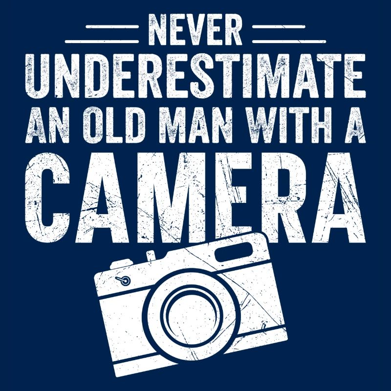 Never underestimate an old man with a camera
