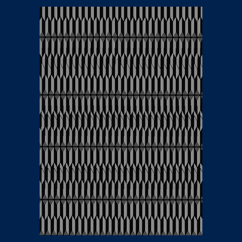 Pattern pattern in black / gray