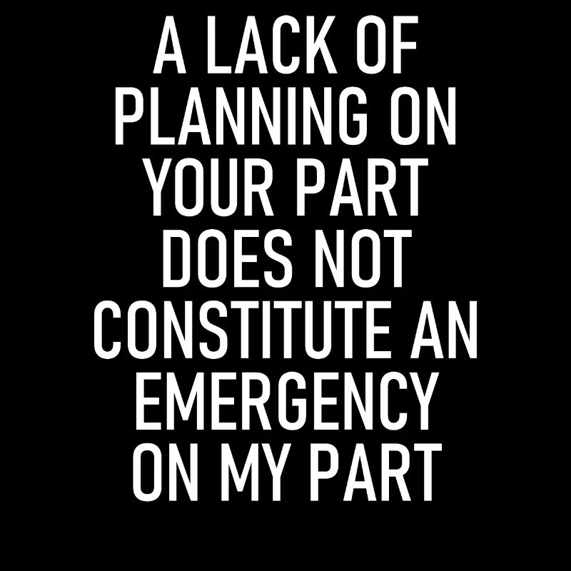 Constitute An Emergency Funny Graphic