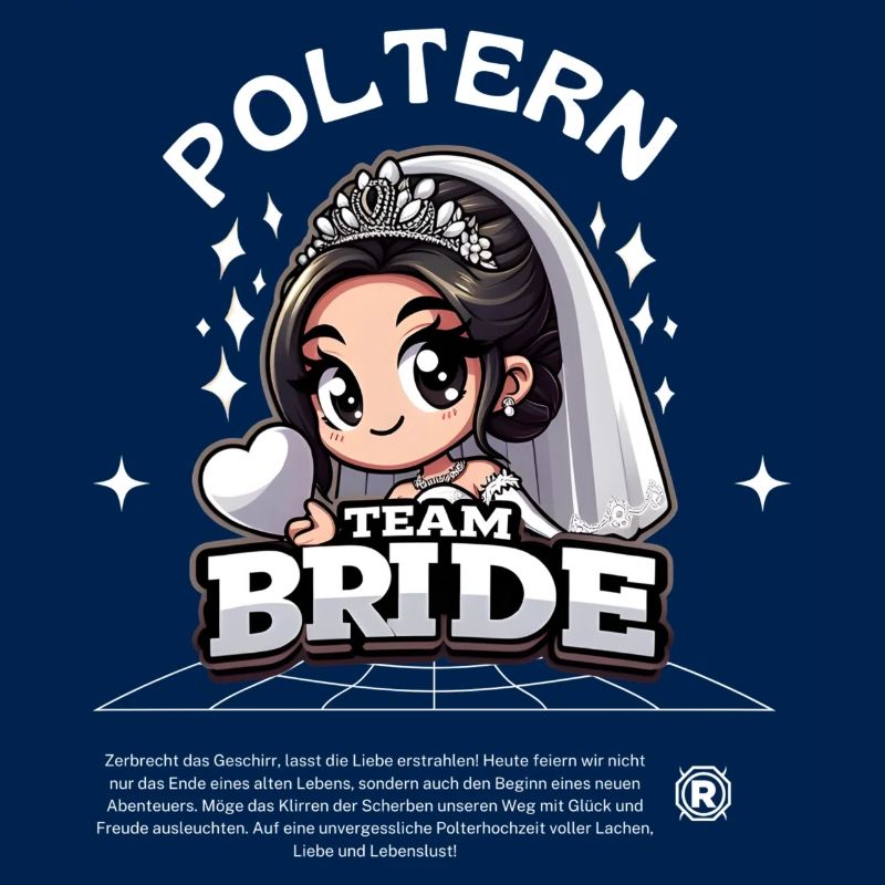 Team Bride - Forts ensemble pour un mariage de célibataire