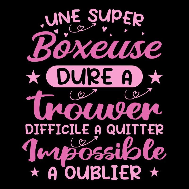 Une Super Boxeuse - Cadeau boxeuse