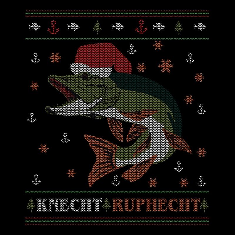Pull de Noël laid Knecht Ruphecht