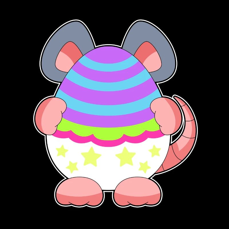Mouse Easter Easter Egg Hide