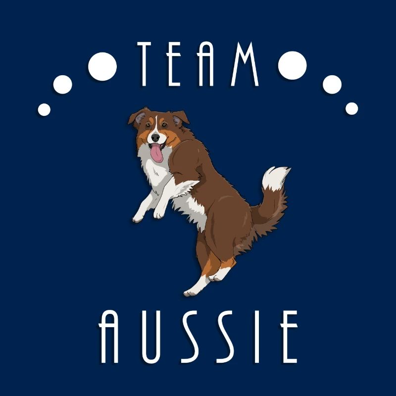 Team Aussie - Red Tri (mit Schwanz)