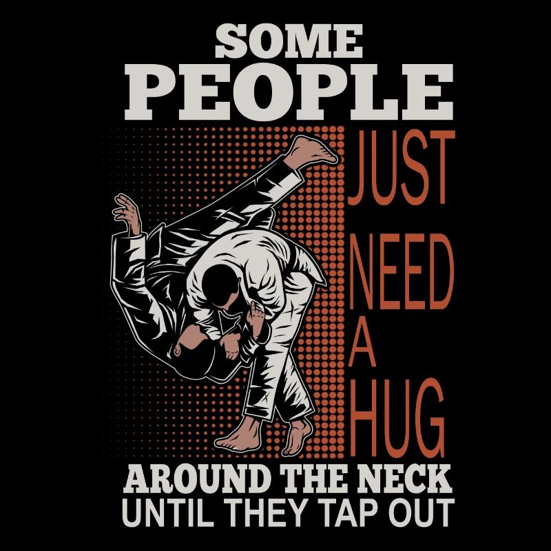 Some People Just Need A Hug Cage Fighter