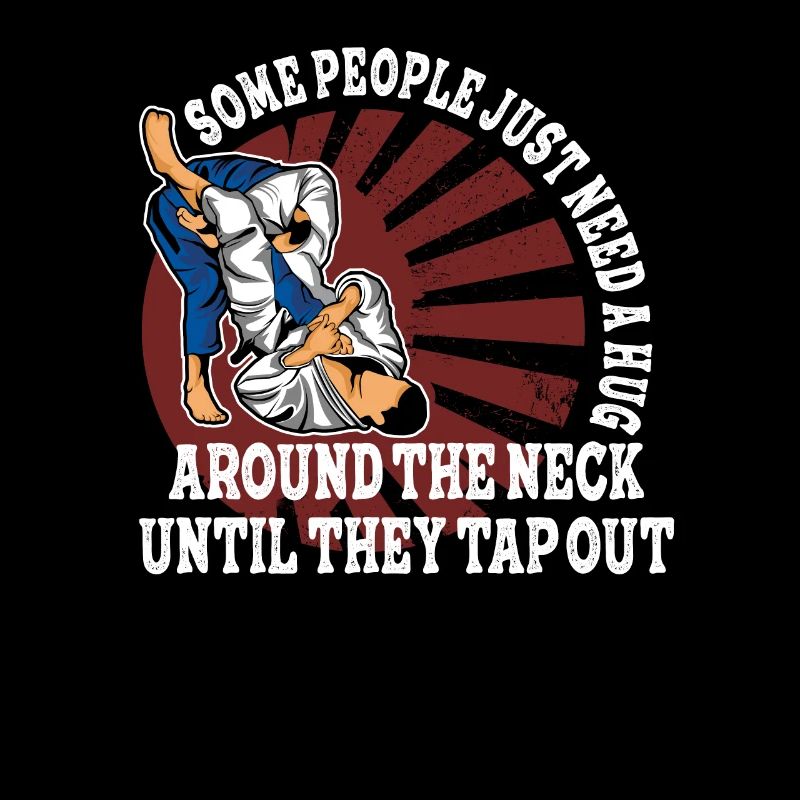 Some People Just Need A Hug Cage Fighter