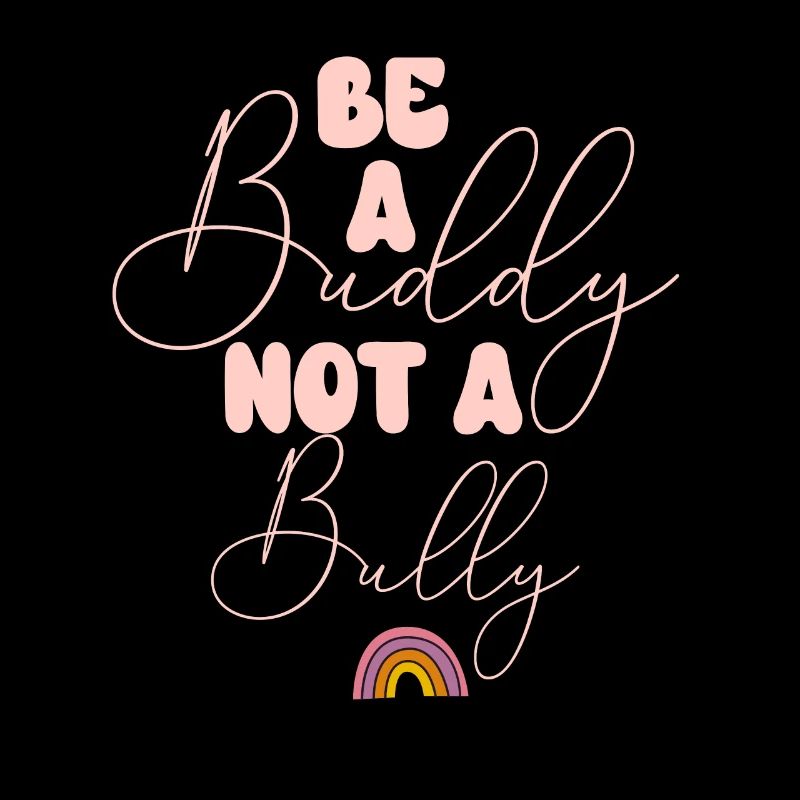 Sei ein Kumpel, kein Mobber Anti-Mobbing