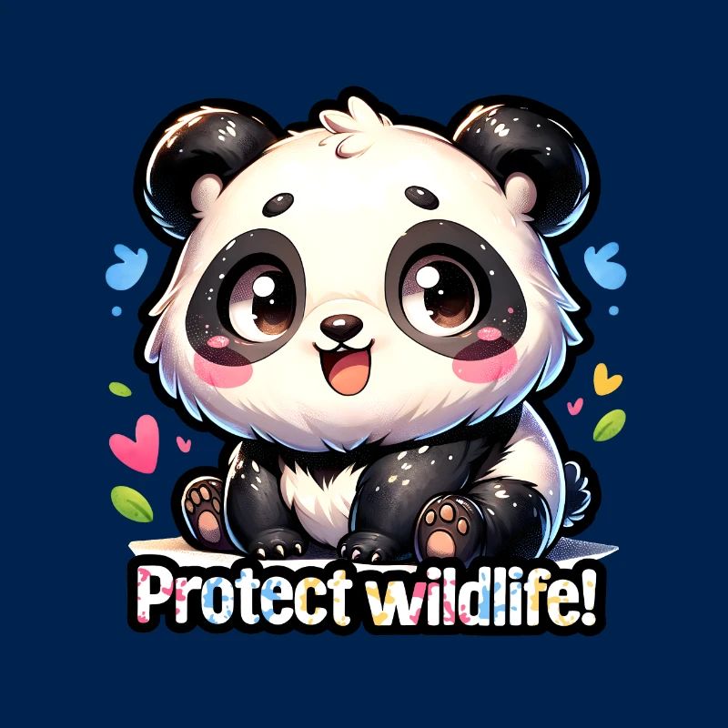 Protéger la faune Panda géant Jour de la Terre Amoureux du panda