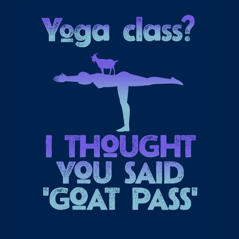 Yoga-Kurs oder Ziegenpass