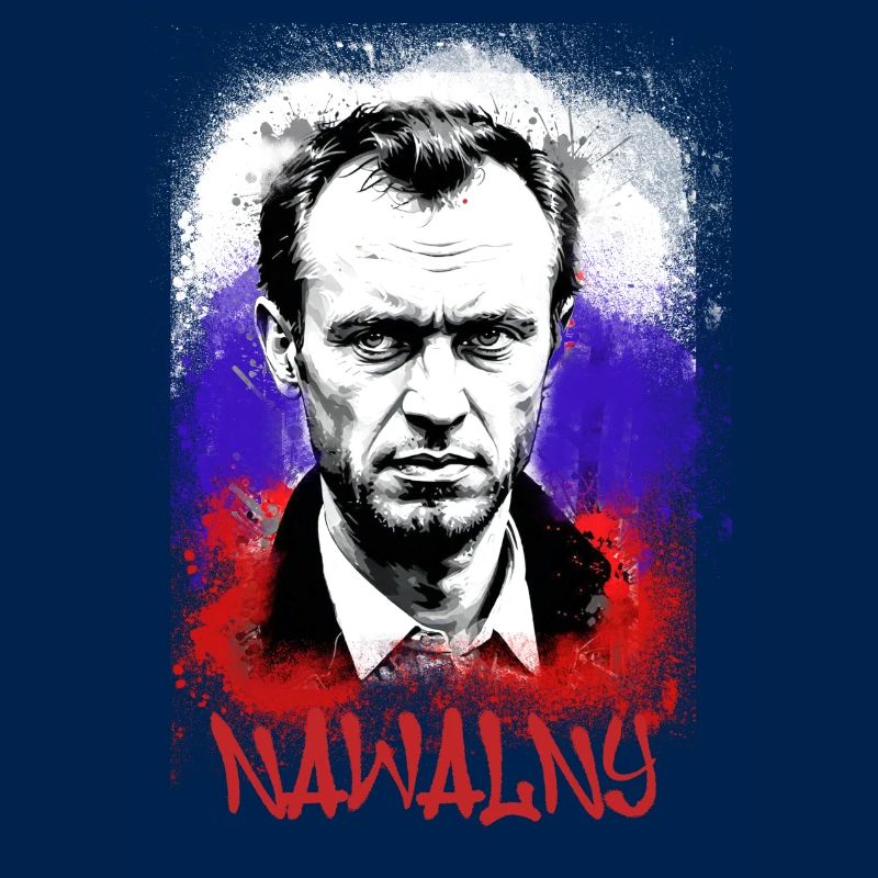héros,navalny,graffiti,drapeau,russie