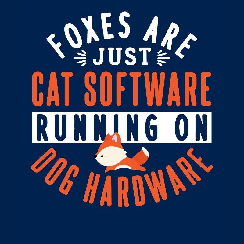 Fuchs Informatiker Nerd Geschenk