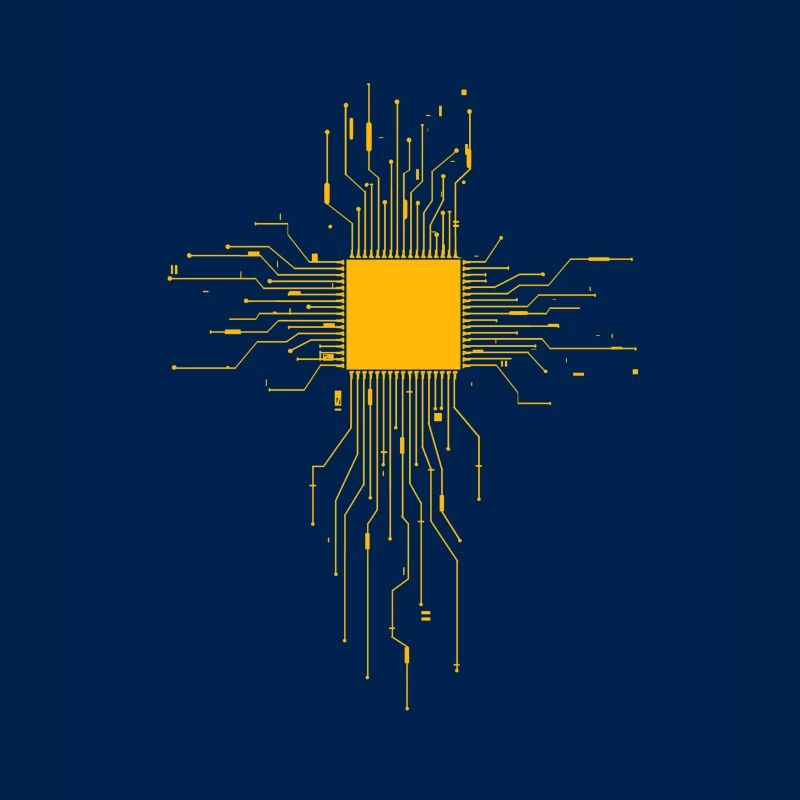 Computer Herz / CPU - Heart