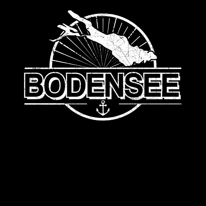 Bodensee mit Anker Bodenseeregion Bodenseekind