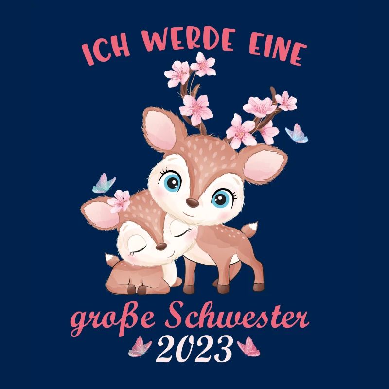Ich werde eine große Schwester 2023 kleine Hirsche
