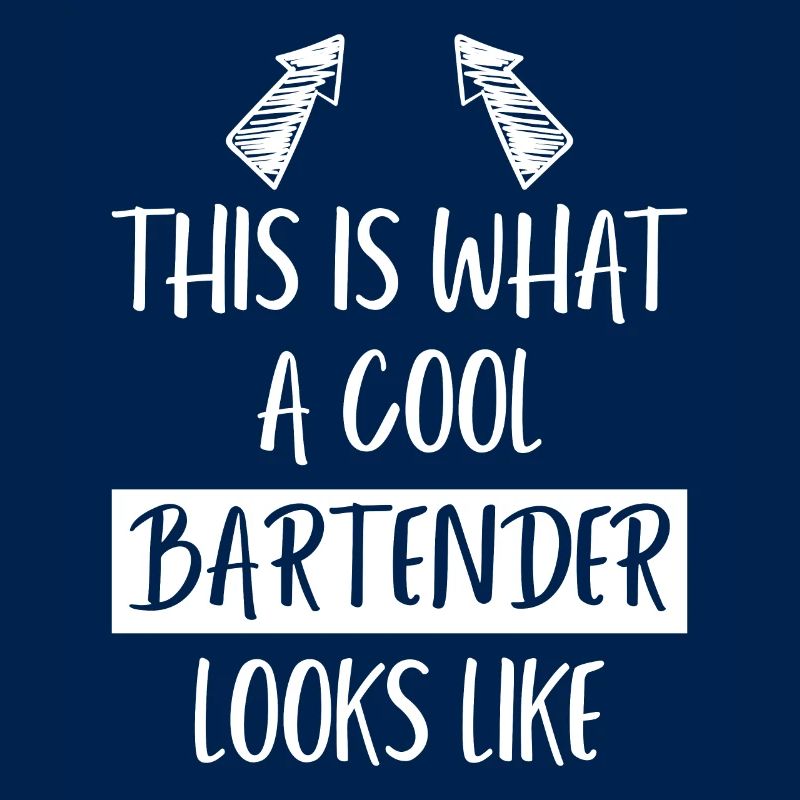 This is what a cool bartender looks like