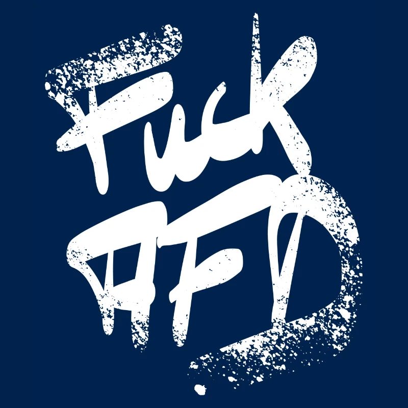 FCK AFD speckled white