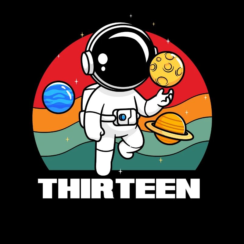 Space adventures for thirteen-year-olds