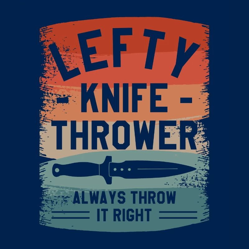 Lefty Messerwerfer immer rechts links werfen