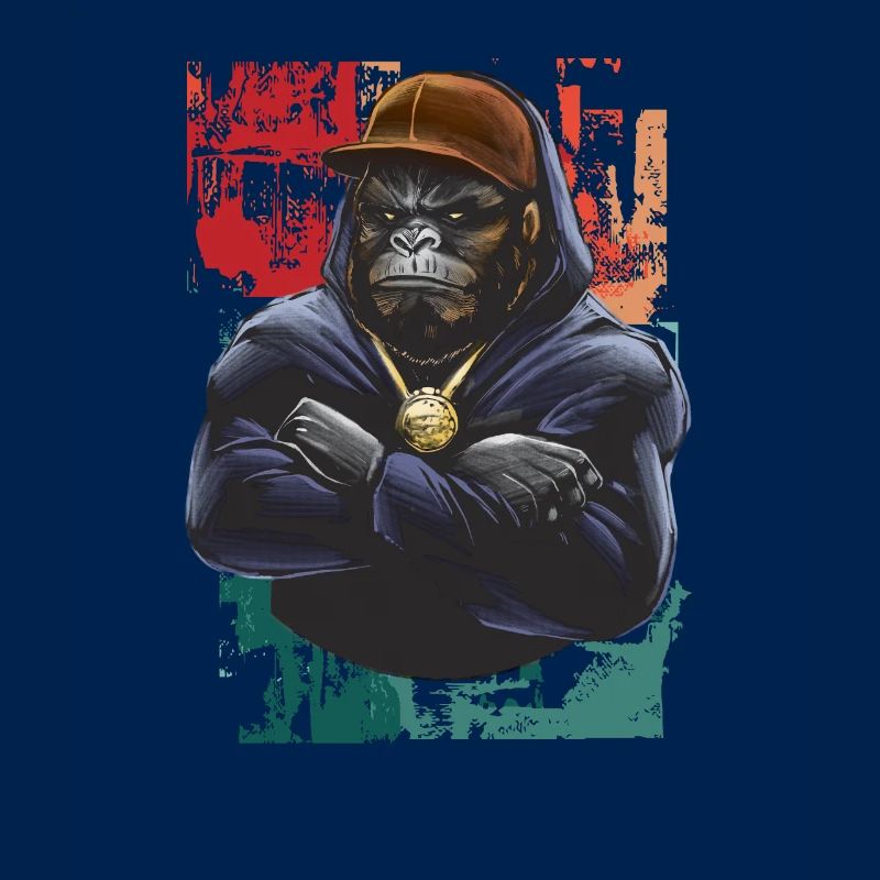 Monkey Setzen Sie Ein Statement Mit Unserem