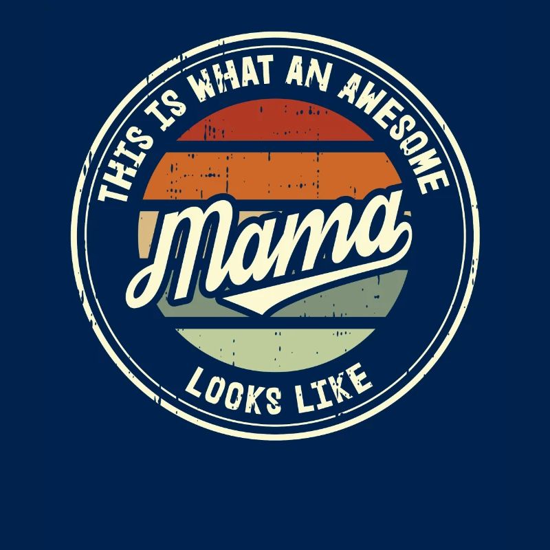 Bester Mama Muttertag Mutter Mom Retro Geschenk
