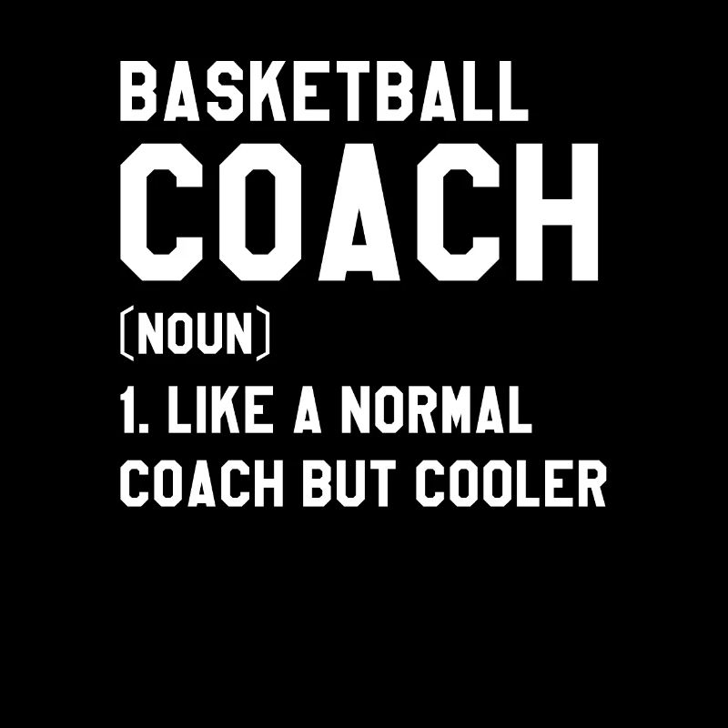 Basketballtrainer wie ein normaler Trainer, aber cooler