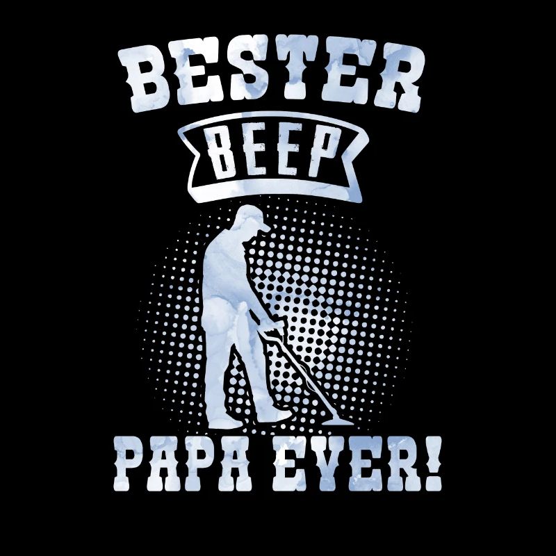 Bester Papa Beeping Sondengänger Sondeln