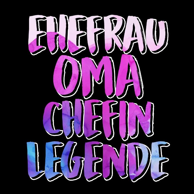 Oma Chefin Großmutter Muttertag Granny Ehefrau