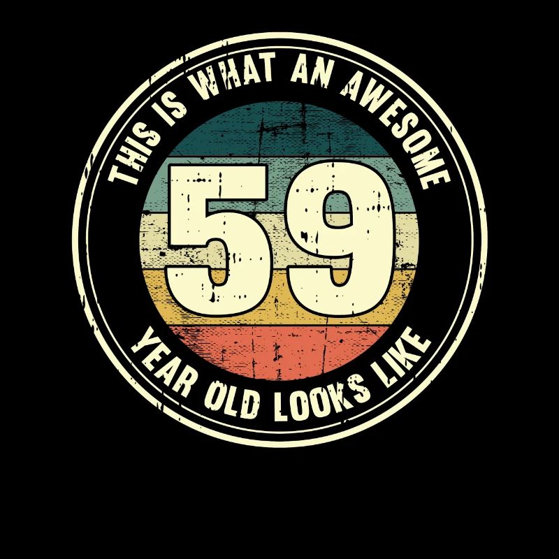 59. Geburtstag so sieht man mit 59 Retro Geschenk