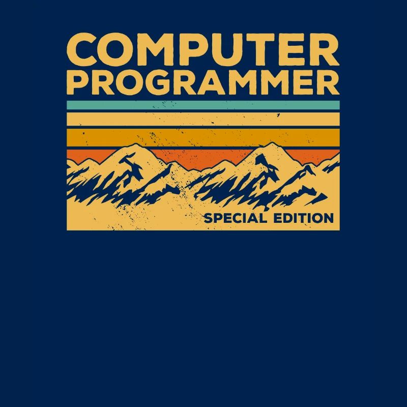 Retro Computerprogrammierer Sonderedition