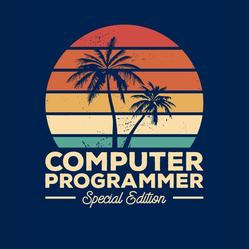 Retro Computerprogrammierer Sonderedition