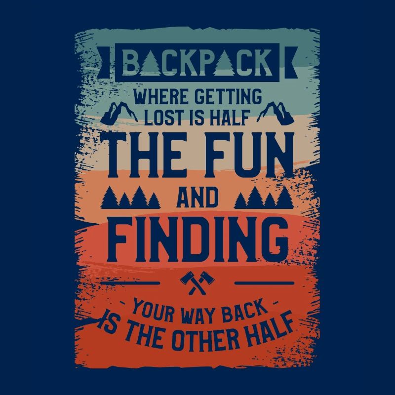 Backpack Where Getting Lost Is Half The Fun