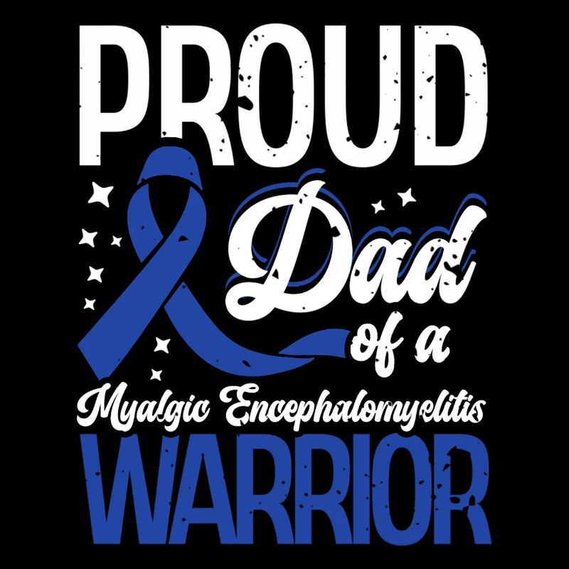 Stolzer Vater Eines Myalgische