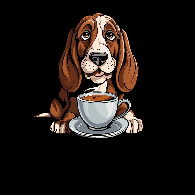Caffè per cani Bassett