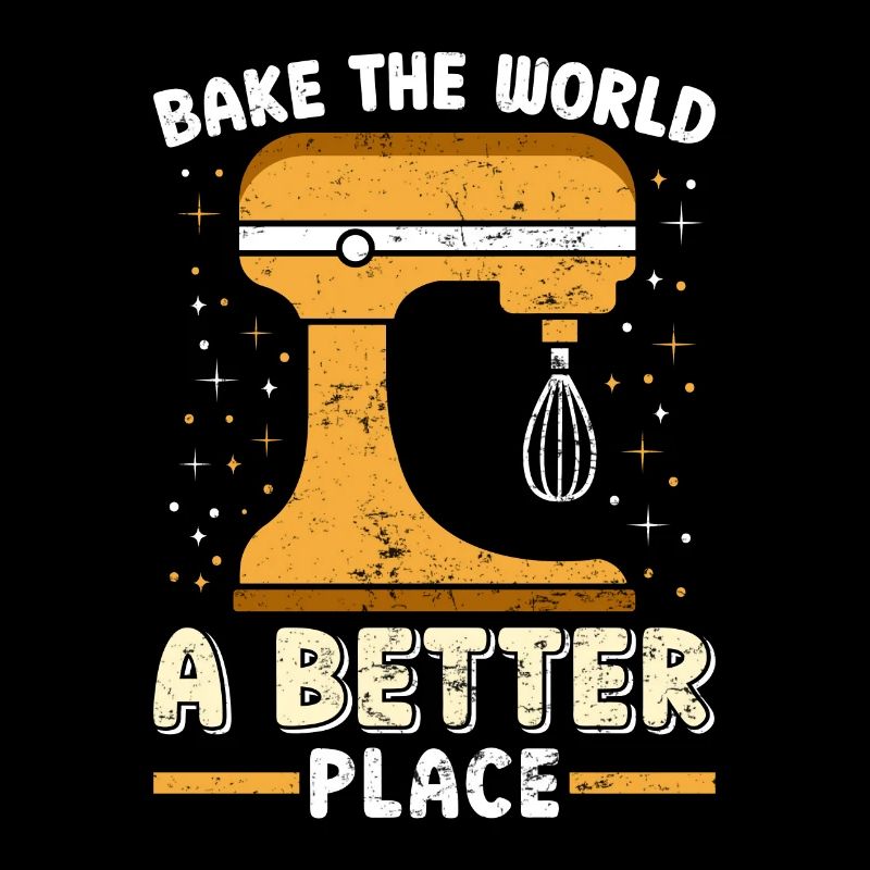 Bäcker Bake the World a Better Place Backfans