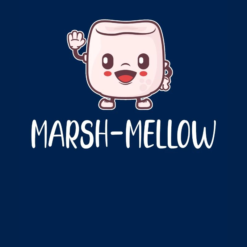 Marsh-mellow Marshmallow Puns Cocoa Rv Mountain