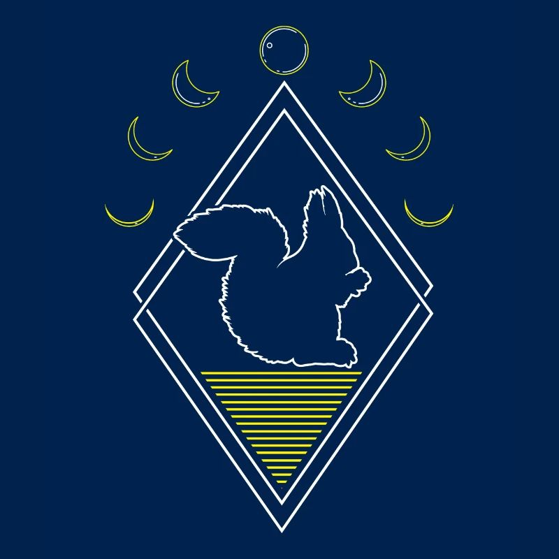 Eichhörnchen Abstrakt Moon Phases