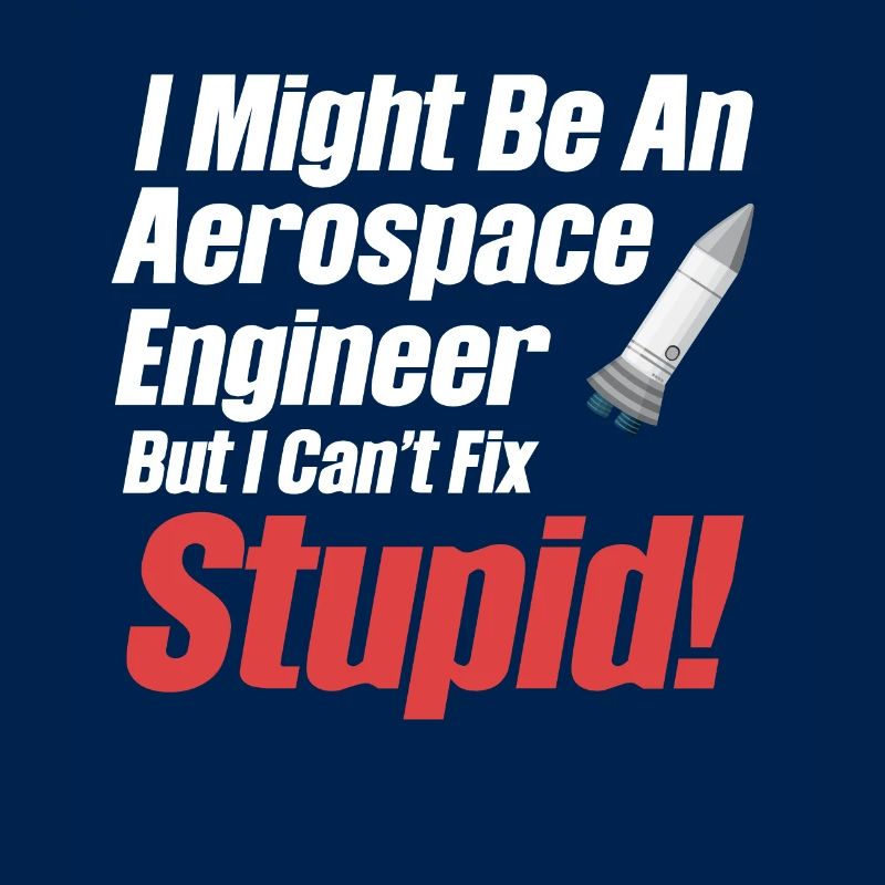 I could be an aerospace engineer,