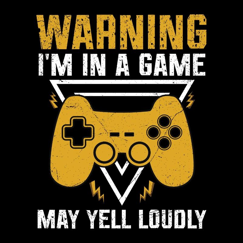 Play Controller Gaming "Je suis dans un jeu,