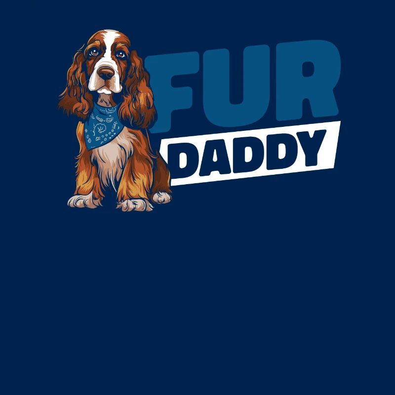 Cocker Spaniel Dog Dad For Daddy