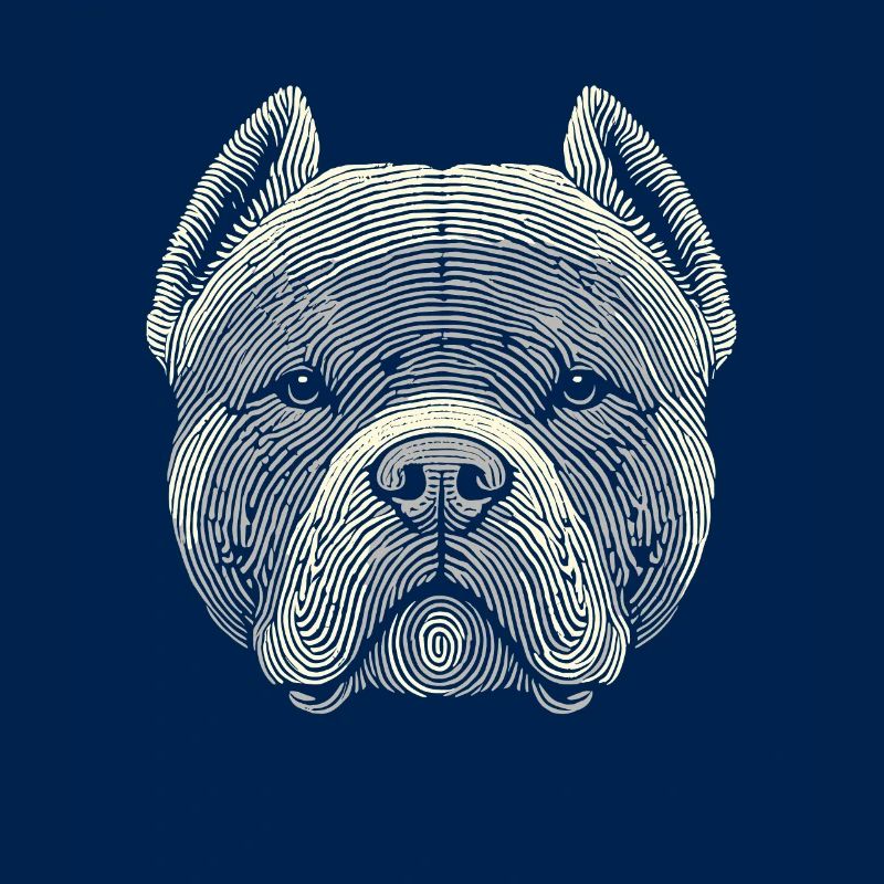 Empreinte digitale d’American Bully