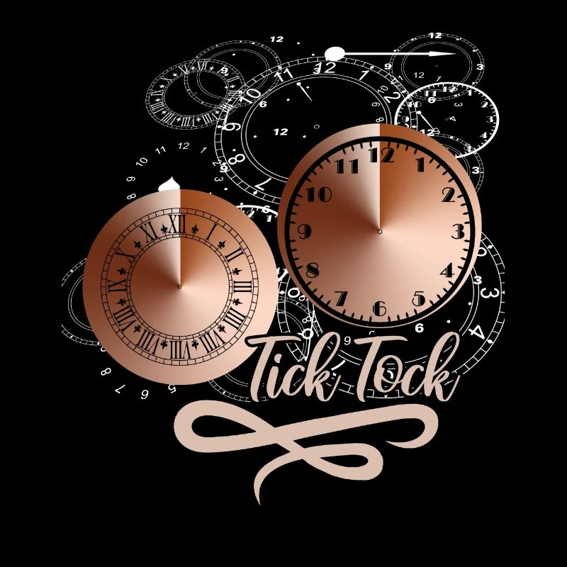 Grandfather Alarm Clock Time Display Clock Clockwork