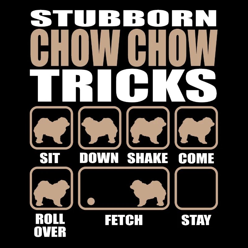 Conception de Chow Chow Stubborn