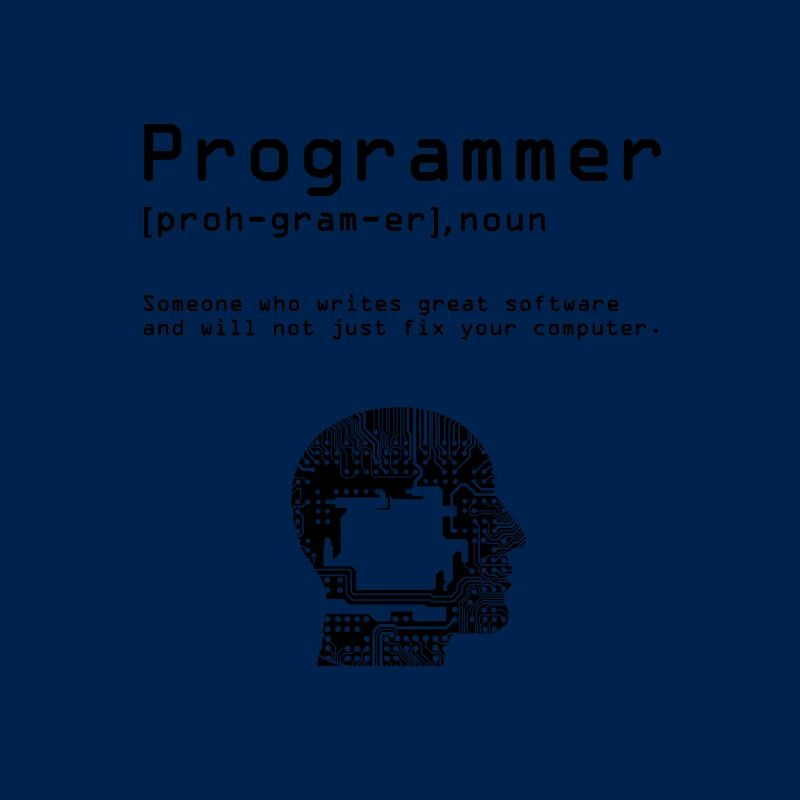 Programmierer Shirt Nerd Informatik Computer Idee